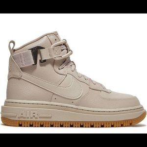 nike AF 1 HI UT 2.0 in beige (size 8.5)